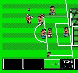 Nekketsu Koukou Dodgeball Bu - Soccer Hen (Japan) In game screenshot